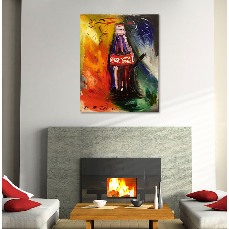 Coke par Shane Miller - impression sur toile tendue, H 20 po x l 16 po x P 1,5 po