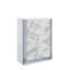 Commode en marbre blanc lune avec DEL