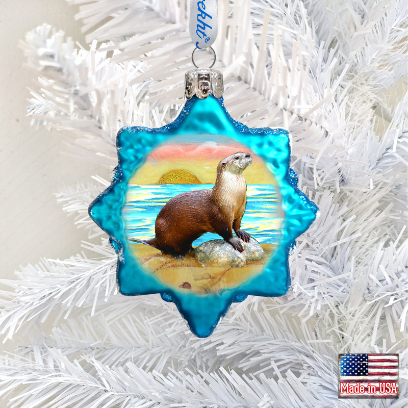 3'' Handmade Wood Holiday Shaped Ornament