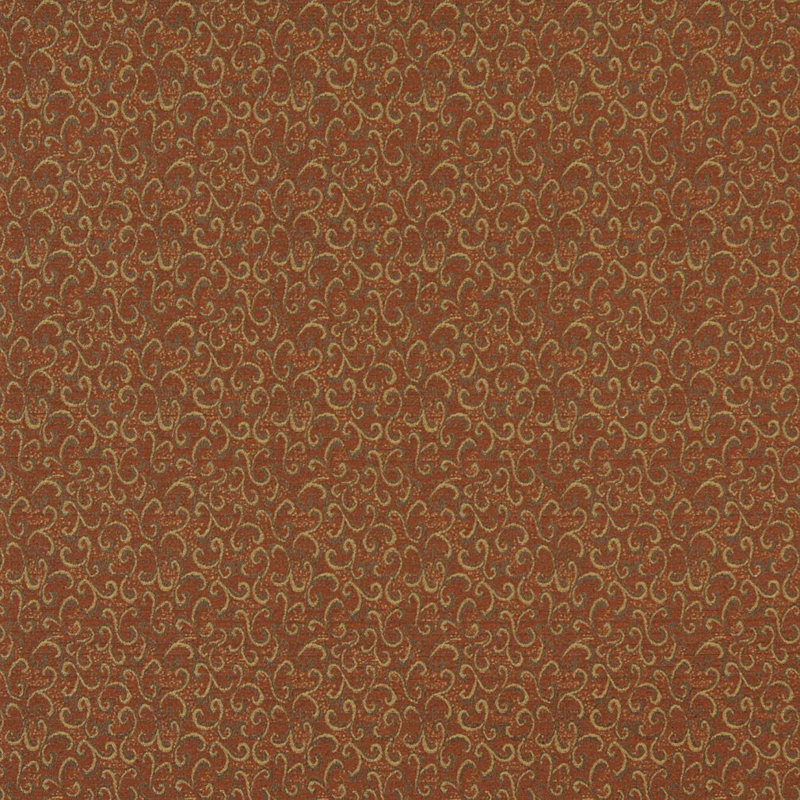 Tissu résistant aux taches et aux volutes, Rouge