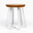 ARS Solid Wood Accent Stool-9528132-9528126