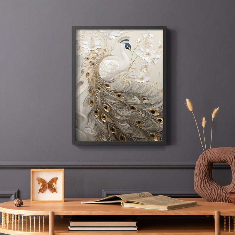 ANIMALS Series CCLIV - reproduction encadrée de qualité supérieure - prête à être accrochée - aucun clou requis