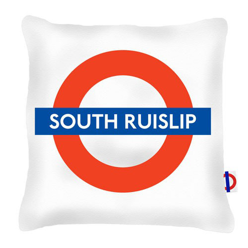 South Ruislip Tube Station London Transport Cushion