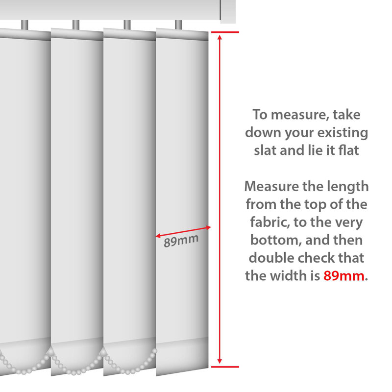 Replacement Slats, Featherweave Mist, Yes