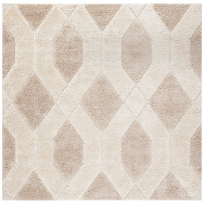 Tapis géométrique beige Archway