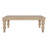 Braydan Solid Wood Coffee Table with Hand-Turned Legs – Rustic Natural-2037133568