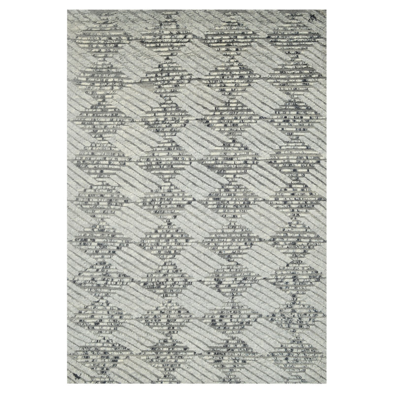 Tapis moderne noué à la main 10 X 14