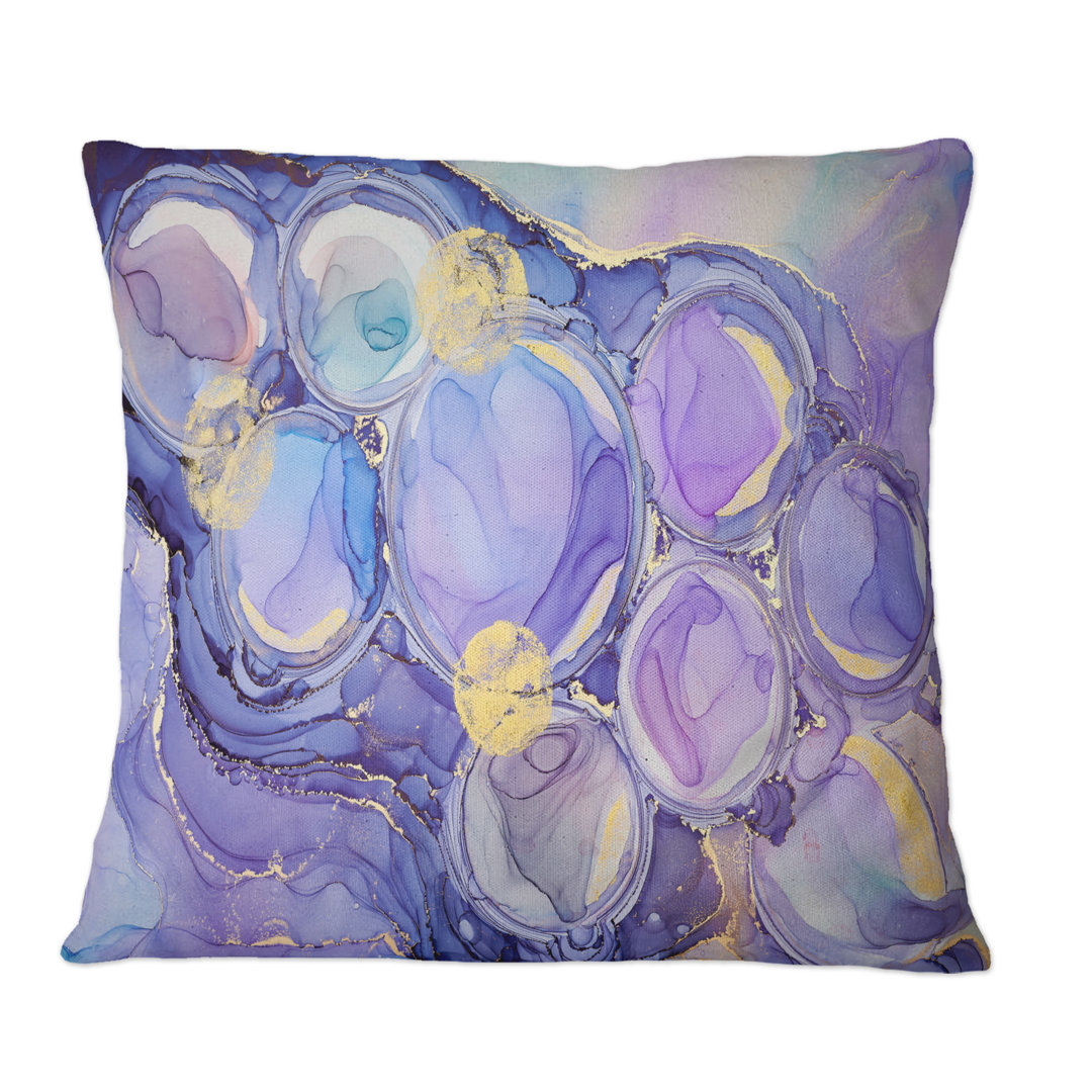 Abstract Throw Pillow Design Art 