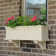 The Anastasiya Resin Window Box Planter with Water Reservoir