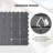 Outsunny Interlocking Deck Tiles