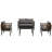 Multi-Person Outdoor Sofa Combination With 1 Table-10812086