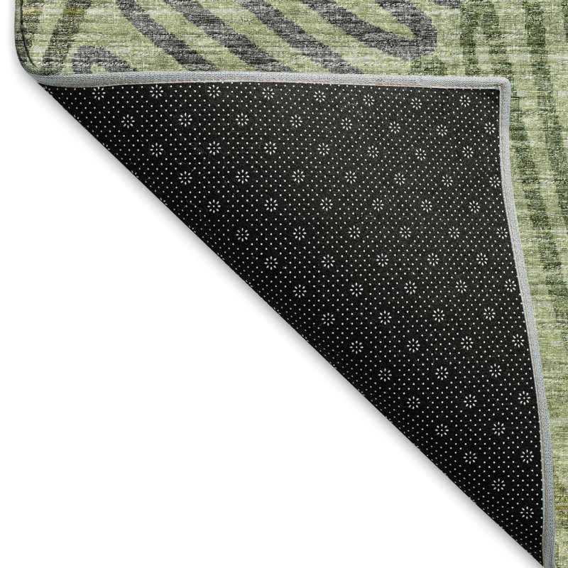 Premium Machine Washable Vaseem AMF117 Rug, Rectangle 1'8" x 2'6"