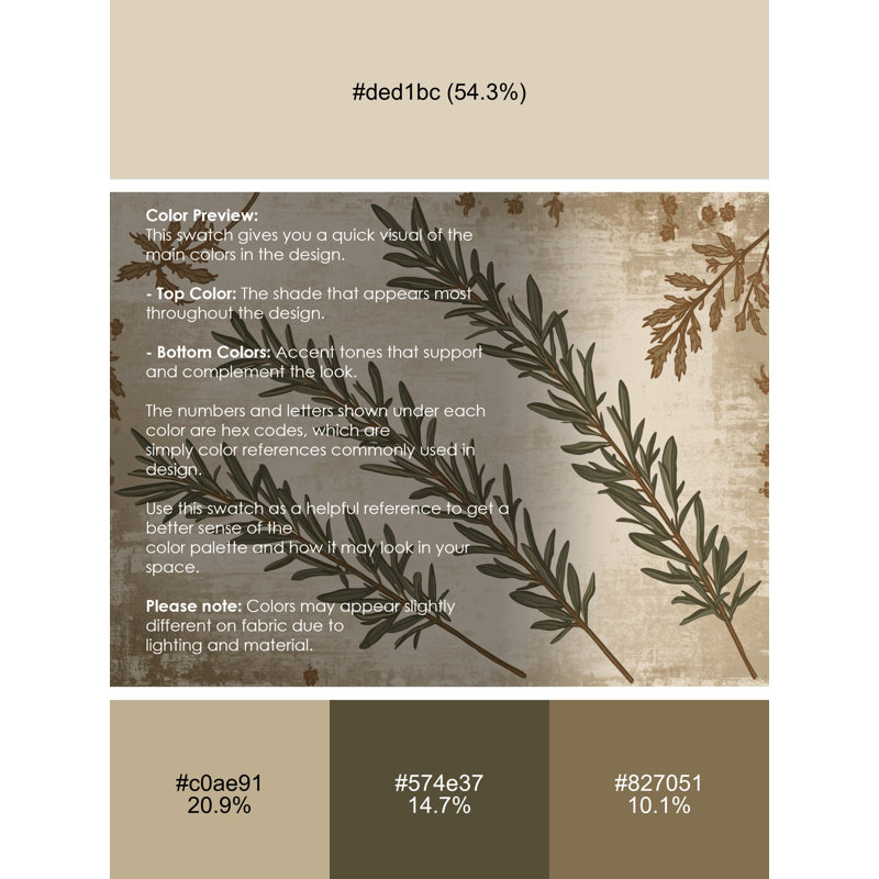 Machine Washable Ottwell Rosemary Country Rustic Vintage Look Rug in Beige – Beige Binding, 2x4