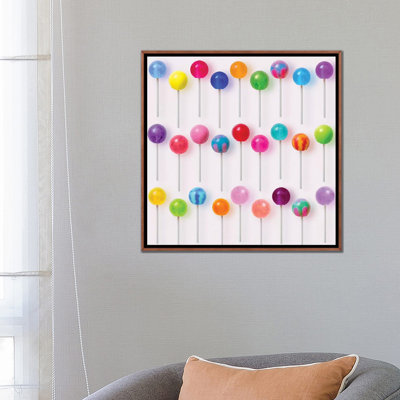 « Sucettes colorées » par Erin Summer-impression d’art graphique