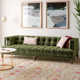 Bari 91.25'' Upholstered Sofa