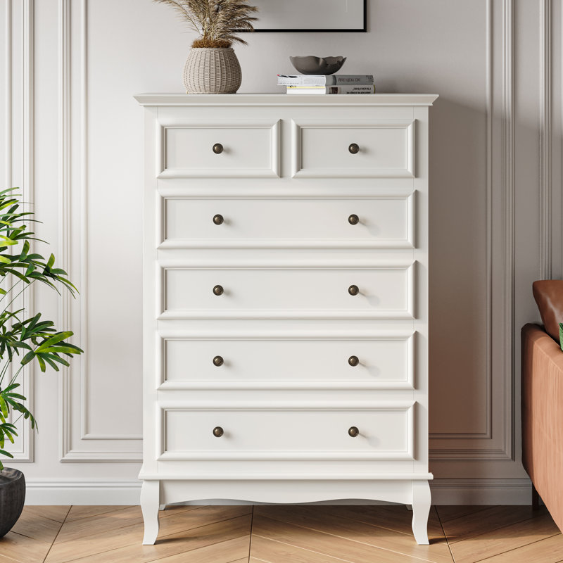 Commode 6 tiroirs l 31 po 