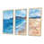 Toile naturelle avec cadre flottant