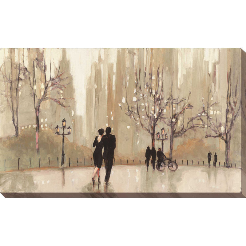 «An Evening Out Neutral», reproduction sur toile, H 36 po x l 60 po x P 1,5 po, Toile tendue