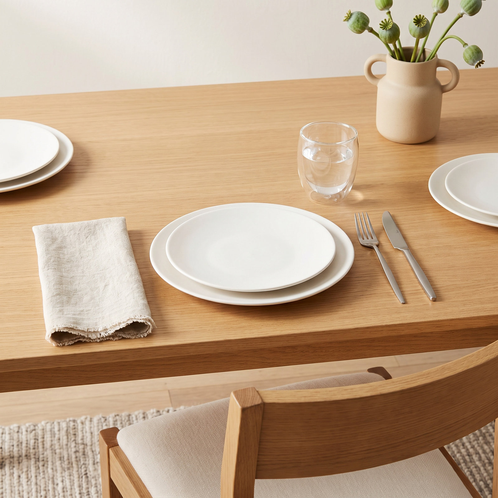 Heirloom 6" Bread and Butter Plate, Linen