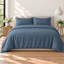 Ensemble de housse de couette 100% lin Clara avec taies décoratives Clara-130967600-130967602