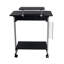 Chariot d'ordinateur compact avec rangement