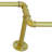 Alcina 71'' Metal Wall Mounted Clothes Rack