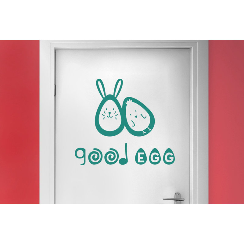Animals Wall Decal, Aqua Green
