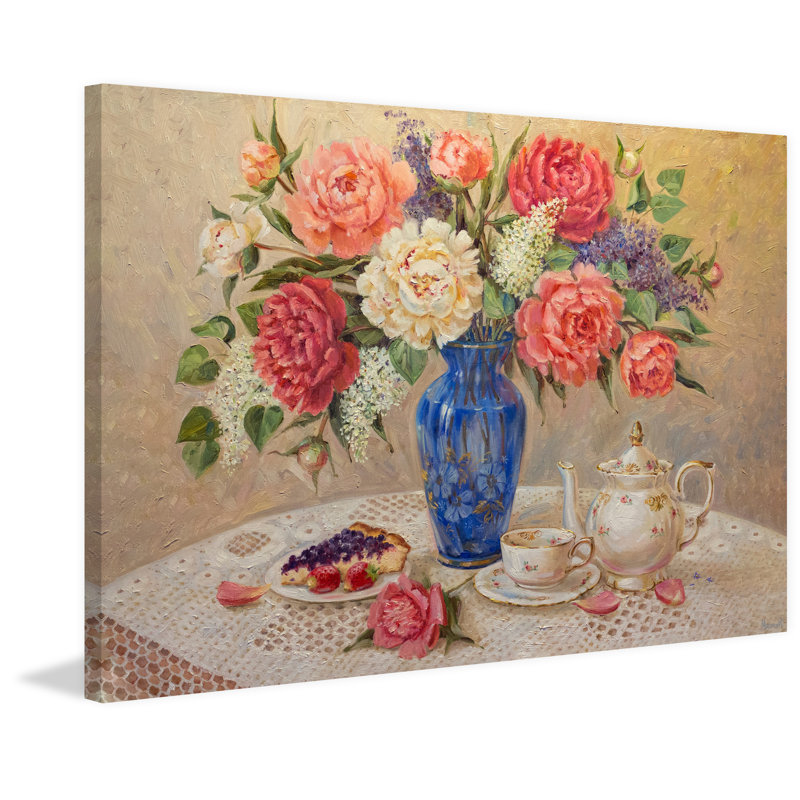 Breakfast Ready 1 Piece Wrapped Canvas Painting, 25cm H x 38cm W x 3.81cm D