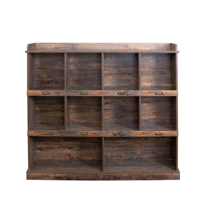 10-Shelf Bookcase by Millwood Pines