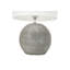 Lampe de table grise 17,75 "Madilynne