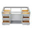54'' W Single Bathroom Vanity Base-209111862