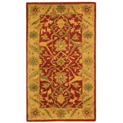 Traver Hand Tufted Wool Oriental Rug