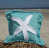 Caribbean Blue/White