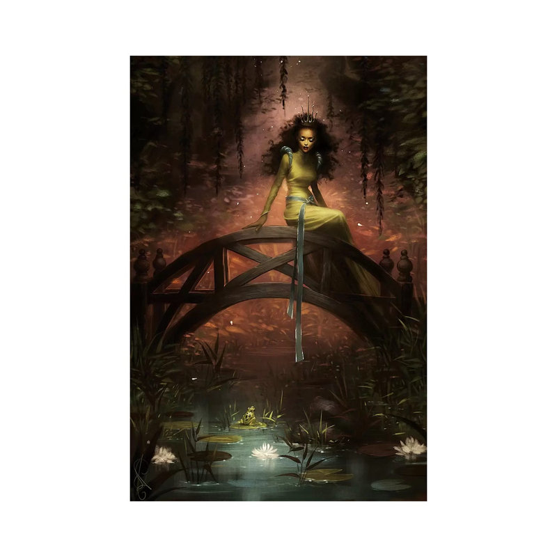 The Frog Prince by Melanie Delon - Print on Canvas, Wrapped Canvas, 30.48 cm H x 45.72 cm W