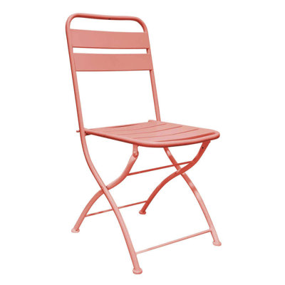 MoretinMarsh Steel Patio Folding Chair Folding Chair Set