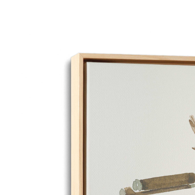 Impression sur toile Garrard V par Lisa Audit, H 31,5 po x l 31,5 po, Framed Print without Mat, Maple