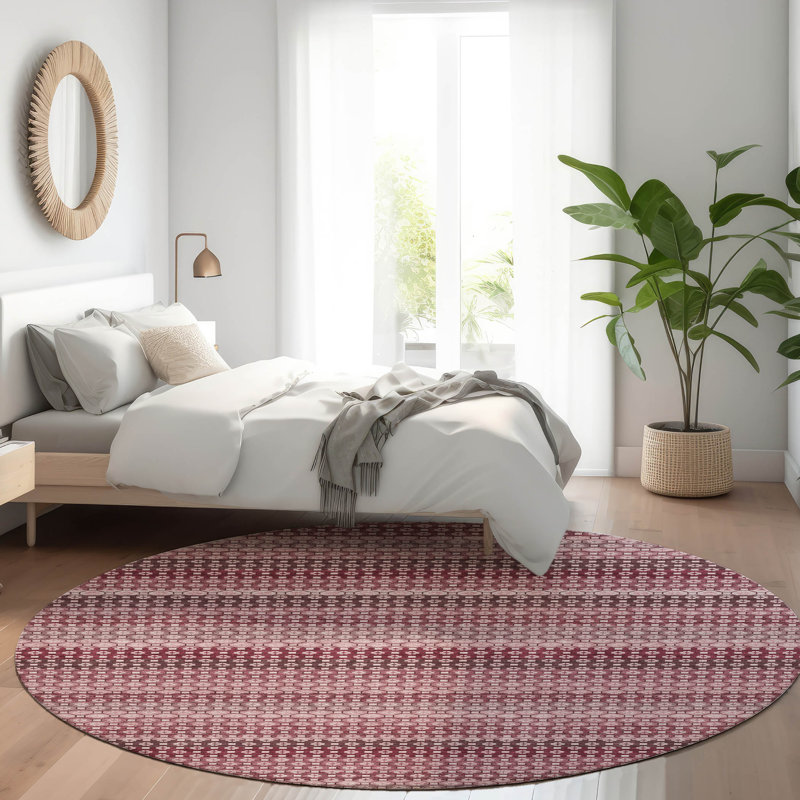 Tapis intérieur / extérieur rouge Sonava , 3 pi x 5 pi