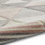 Stanchfield area rug Machine Woven Rectangle Grey/Rose-1634533272
