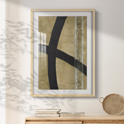 Printed Mark Making II -Framed Print