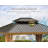 Cavus Outdoor Aluminum Patio Gazebo with Galvanized Steel Double Roof-86593784