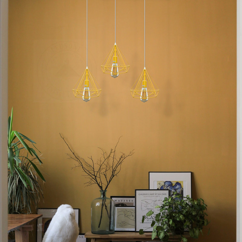 Tooborac 3 - Light White Pendant, No, Yellow