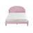 Deeb Tufted Upholstered Flower Silhouette Headboard Platform Bed-57386614-57386610