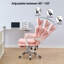 Inbox Zero Adjustable Faux Leather Swiveling PC & Racing Game Chair-1436044699