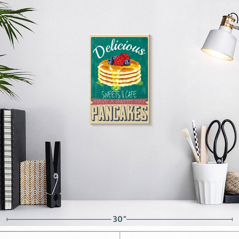 Crêpes, H 12 po x l 8 po