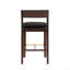 Tabouret de comptoir en chenille Evalyn-532100139