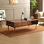 Nouvelle table basse sculptée de style chinois-929544547