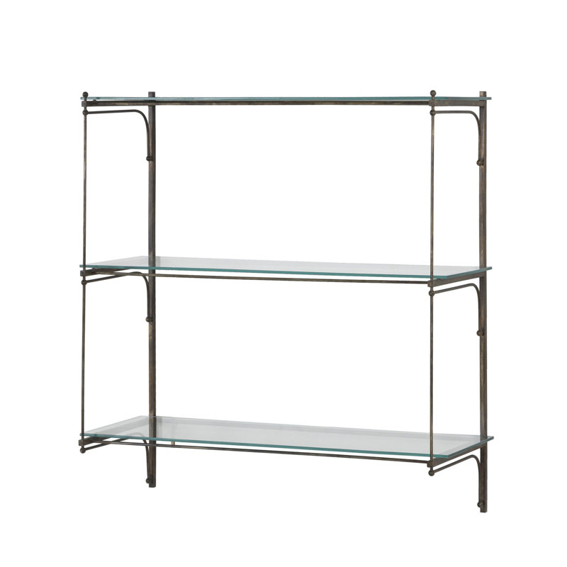 Tablettes Romilly - Fer brossé