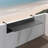 Rectangular Outdoor Balcony Table , 17.72 " D-524352540