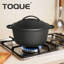 Toque 6.6L Cast Iron Round Dutch Oven