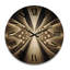 Horloge murale en bois massif Nayelle-1022401364